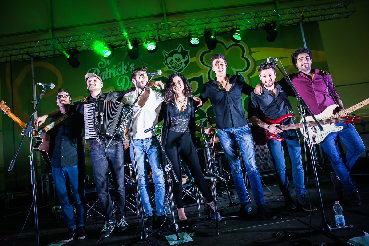 Concerto irish rock ALZAMANTES per IRLANDA IN FESTA 2018 c.o Estragon di Bologna